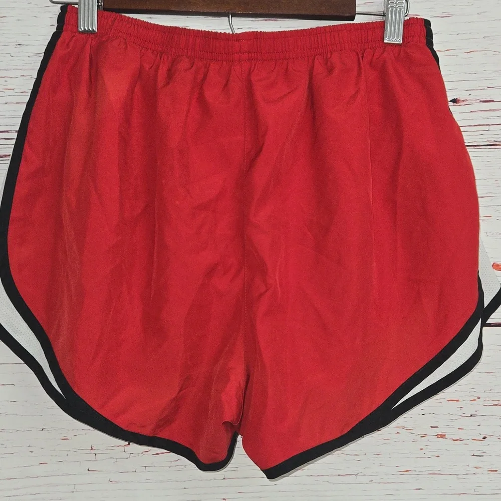 Nike Dri-FIT Red Athletic Shorts Girls Size L
